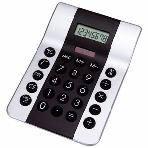 Picture of SILVER/BLK CALCULATOR