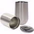 Picture of 16 Ounce Stainless Steel Polar Camel Stemless Tumblers  w/ a Clear Slider Lid