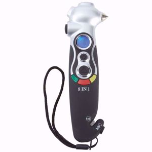 Picture of 8-in-1 Tire Gauge and Emergency Tool