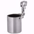 Picture of Diamond Plat Stainless Steel Motorcycle Cup Holder